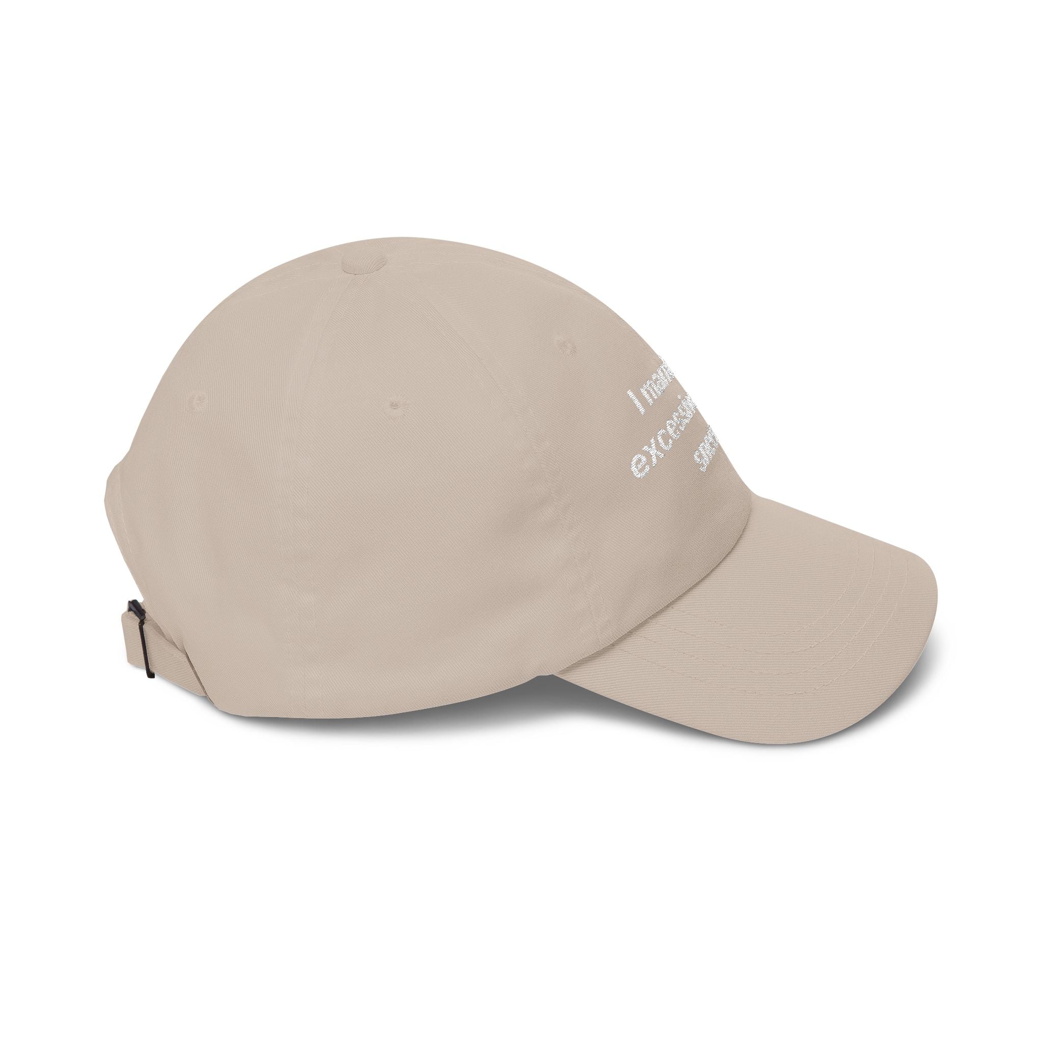 "I married an excessively loud sneezer" Embroidered Baseball Hat