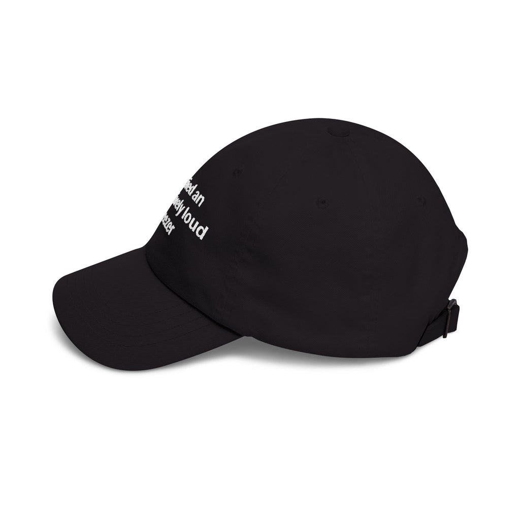 "I married an excessively loud sneezer" Embroidered Baseball Hat