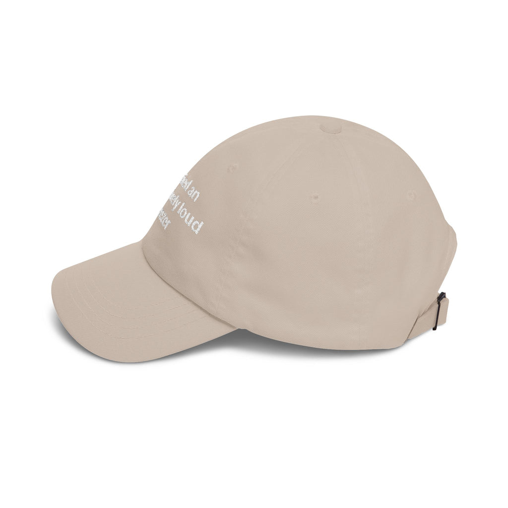 "I married an excessively loud sneezer" Embroidered Baseball Hat